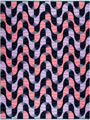 Soimoi Geometric With Texture Print Precut 5-inch Cotton Fabric